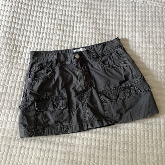 Zara Cargo Skirt - Grey/Black - Picture 1 of 3